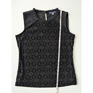Tommy Hilfiger black sleeveless top, size S
